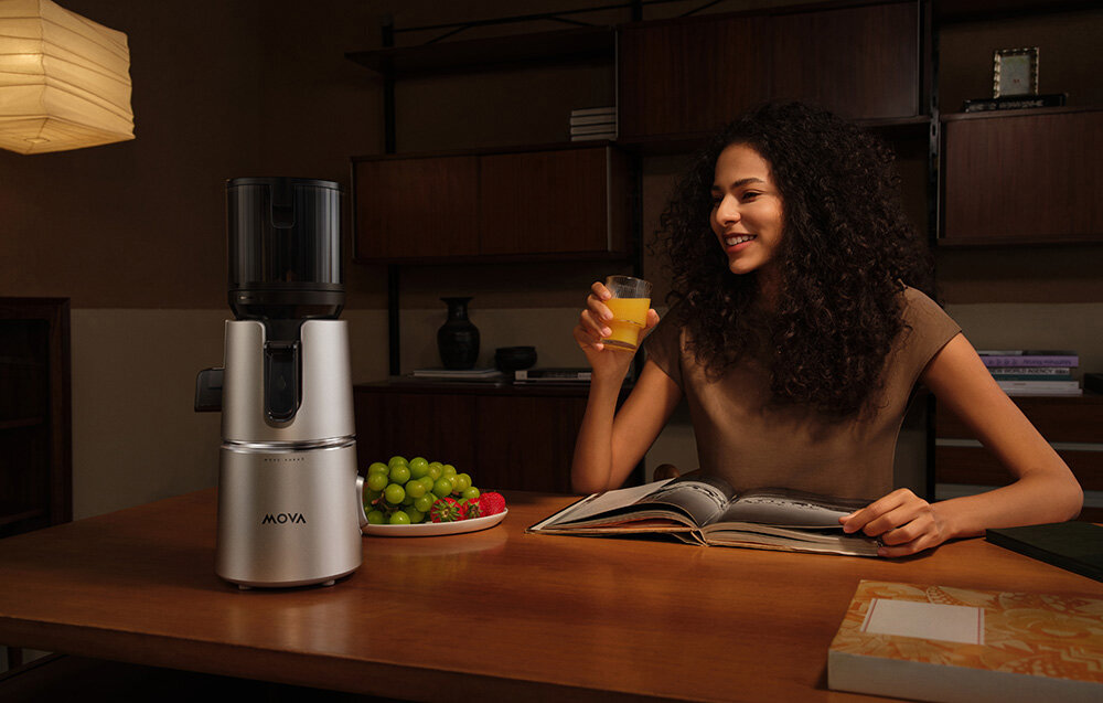 Wyciskarka wolnoobrotowa MOVA SJ10 do róznych napojów, wszechstronny pomocnik, dla całej rodziny