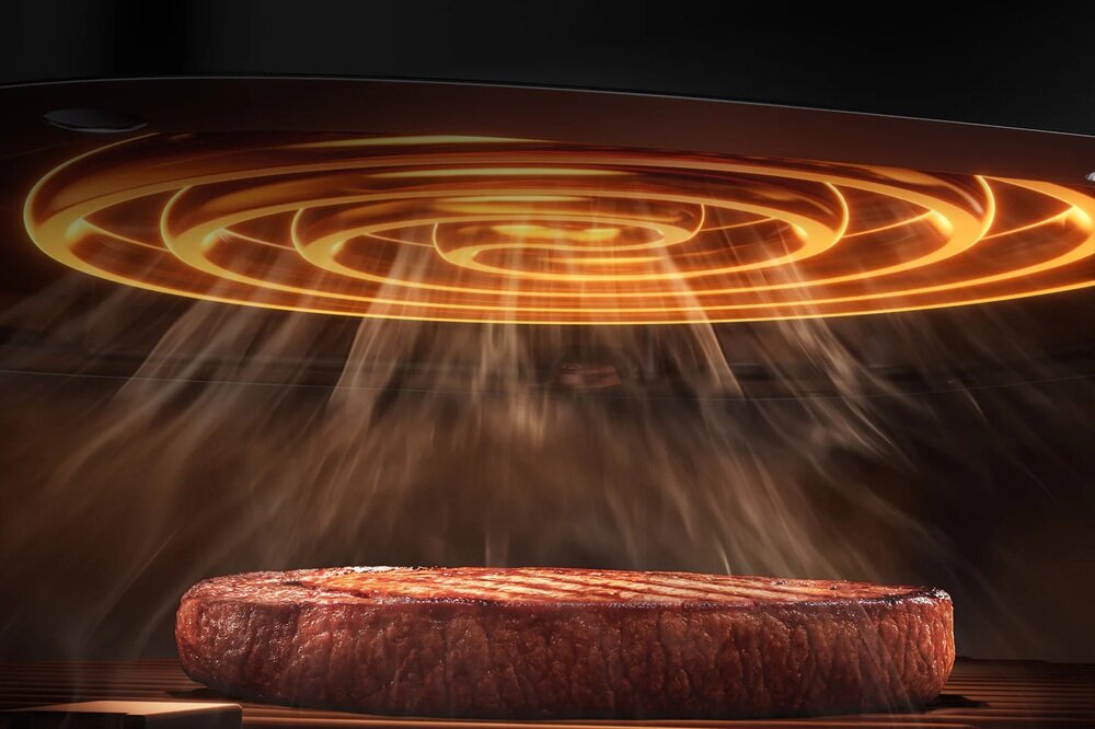 Air Fryer Frytkownica beztłuszczowa MOVA AF20 Pro automatyczne zatrzymanie pracy, kratka ochronna, bez rozchlapywania tluszczu