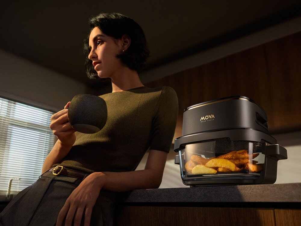 Air Fryer Frytkownica beztłuszczowa MOVA AF20 Pro pieczenie, smażenie, grillowanie bez oleju, cyrkulacja gorącego powietrza