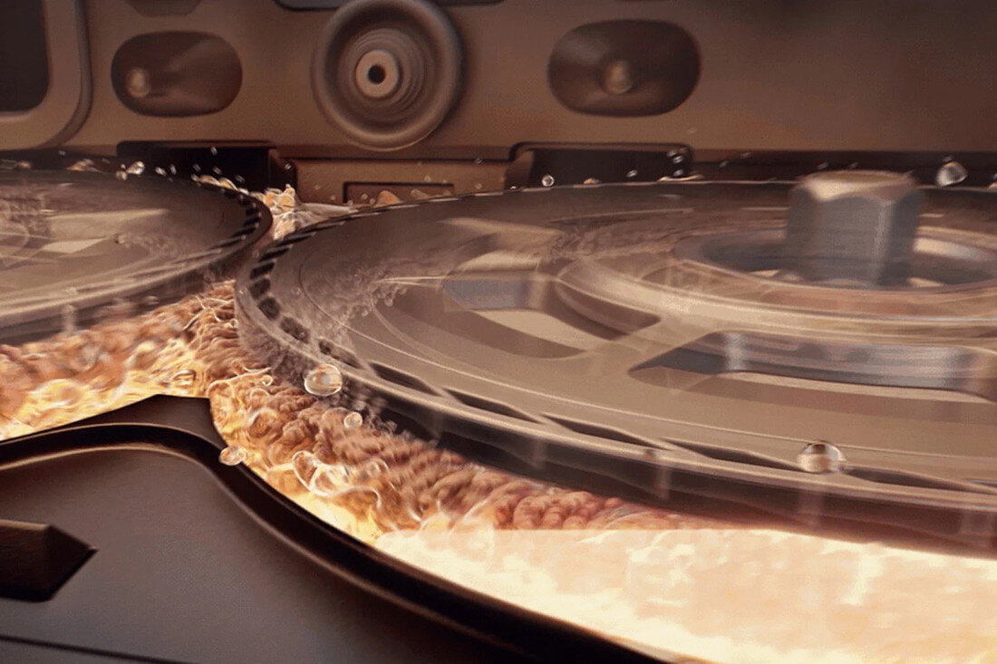 Robot sprzątający MOVA Mobius 60 Samoczynna obsługa po pracy Stacja dokująca All-in-One opróżnia pojemnik na kurz myje mop suszy temperatura  Czas ładowania około 390 minut