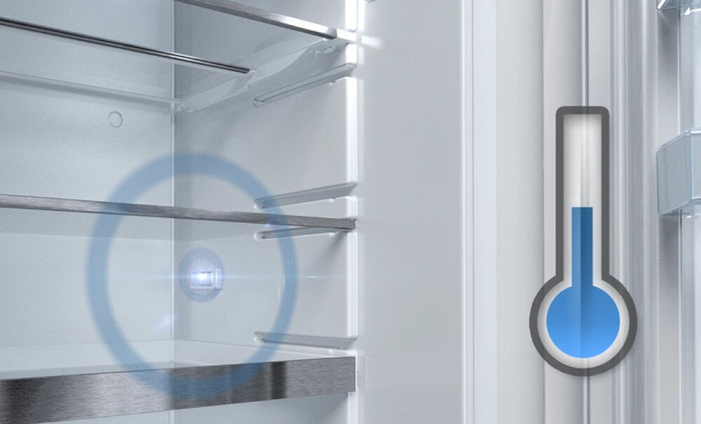 Lodówka BOSCH KGN49AIEQ No frost 203cm Srebrna FreshSense idealne warunki przechowywania
