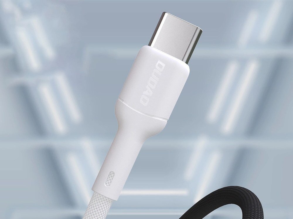 Kabel DUDAO L9C Dudao L9C szybkie ładowanie transfer danych z prędkością do 480 Mb/s ładowania oraz przesyłania danych - zbliżenie na wtyczkę usb-c