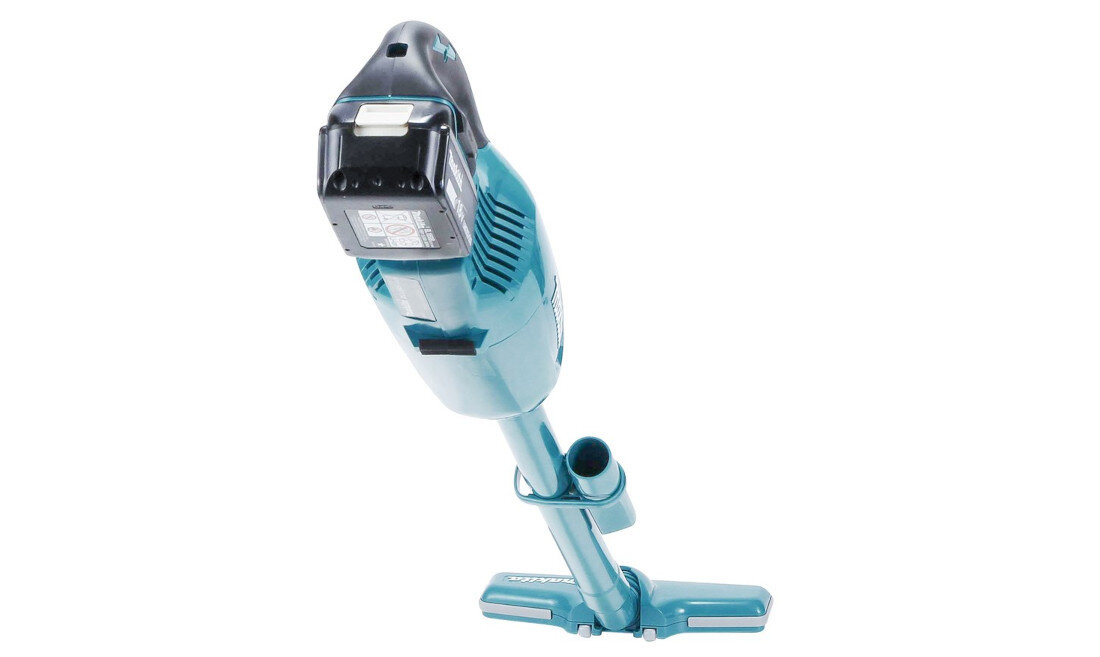 Odkurzacz MAKITA DCL280FZ Ergonomiczne sterowanie Włącznik spustowy i suwakowy z blokadą Obsługa jedną ręką waga  w wersji BODY  brak akumulatora i ładowarki