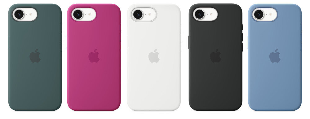Etui APPLE Silicone Case do iPhone 16e - rozne kolory etui, ochrona, niezawodnosc, bezpieczenstwo