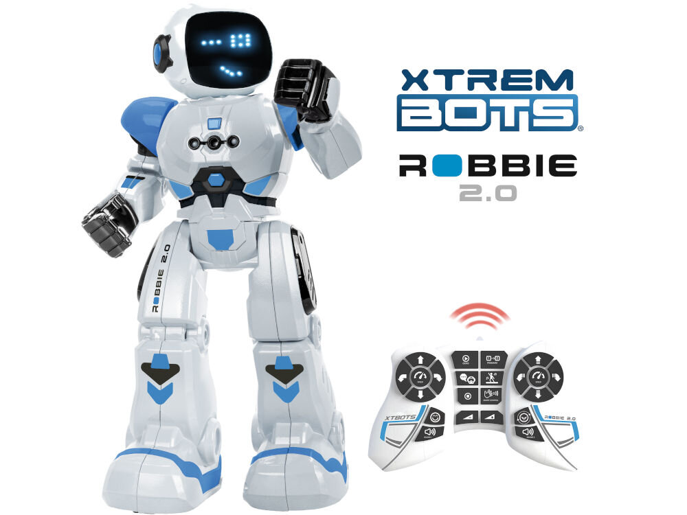 Zabawka interaktywna XTREM BOTS James The Spy Bot robot pilot rozwój kompetencji społecznych stymulacja kreatywności nauka przez zabawę
