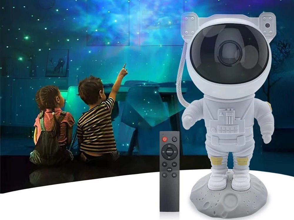 Projektor gwiazd EXTRALINK Astronauta paleta bart obrazy mgławic