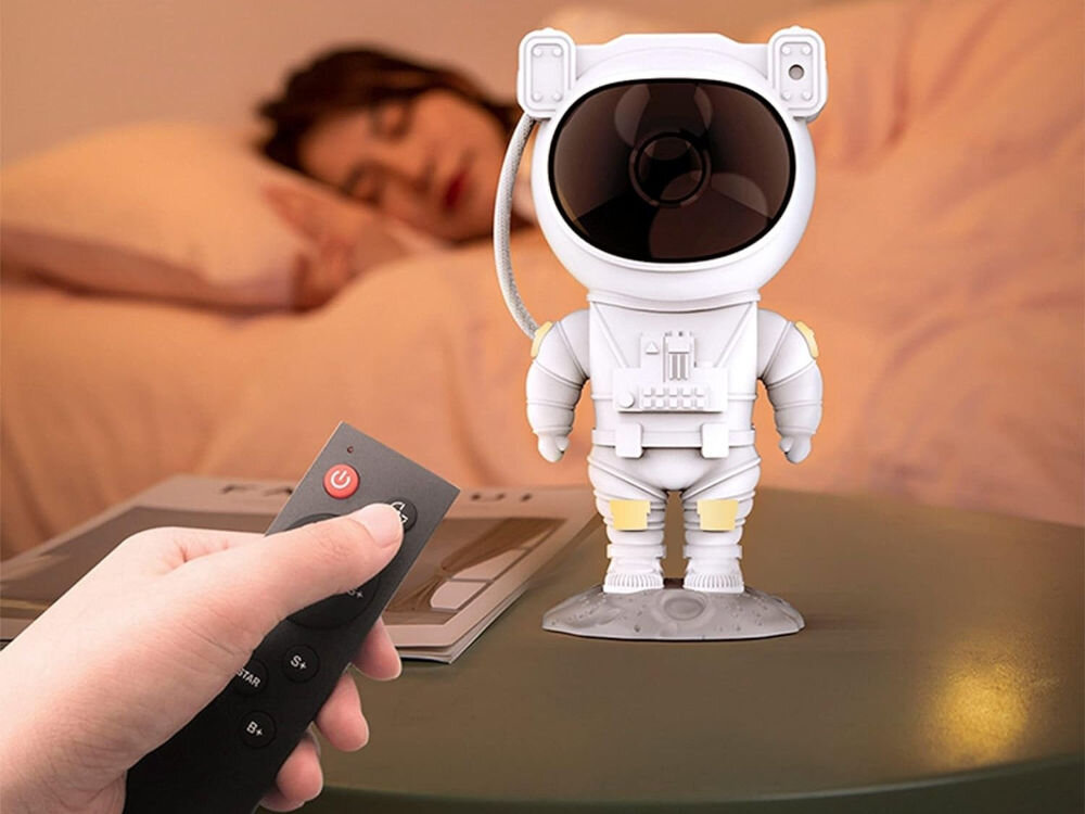 Projektor gwiazd EXTRALINK Astronauta oświetlenie zastosowanie