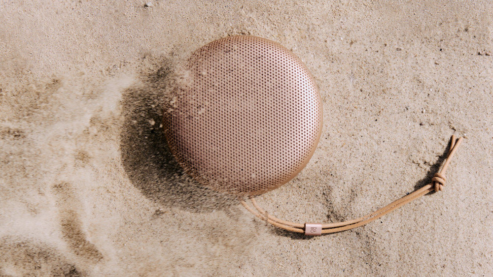 Beosound A1 3rd Gen Bluetooth 5.1 szybkie połączenie Google Fast Pair, głośnik leżacy w piasku