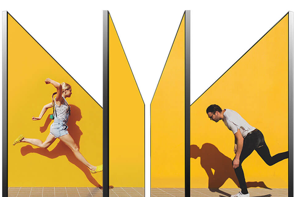 Telewizor QLED zapewnia szerokie kąty widzenia