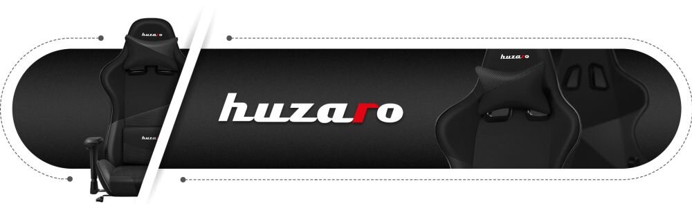 Fotel HUZARO Force 6.2 Komfort wygoda regulacja podłokietniki poduszki sesje wielogodzinne kółka obciążenie mechanizm