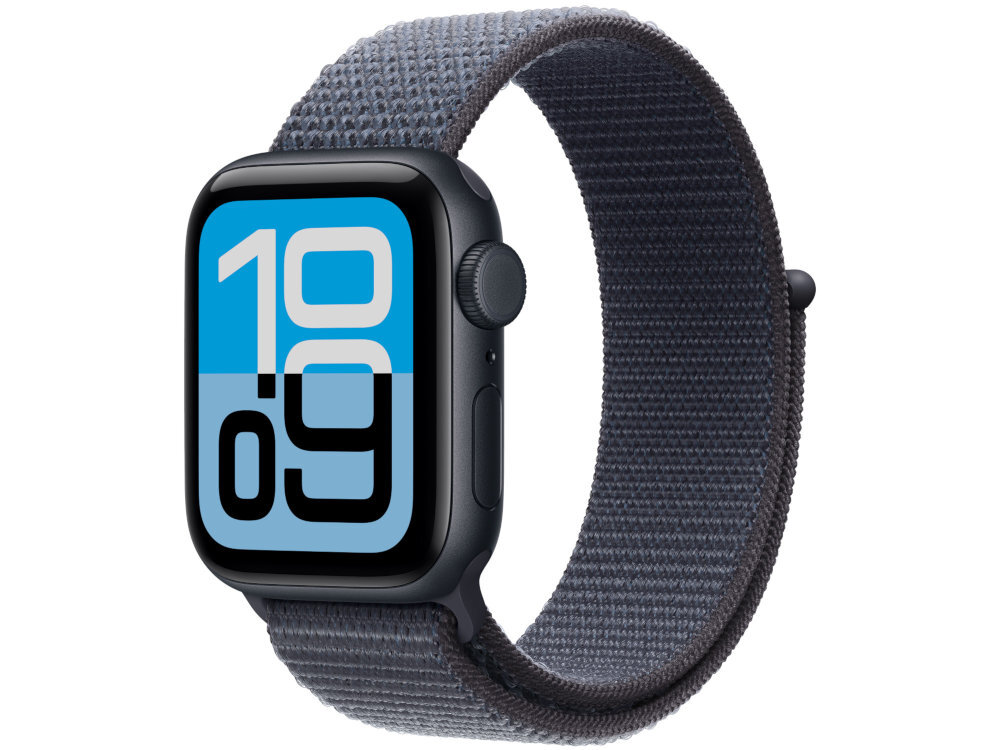 Pasek do Apple Watch - pasek na zegarku pod kątem na białym tle