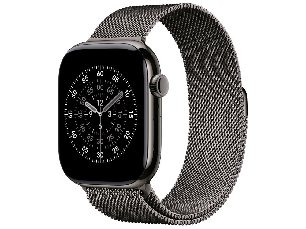 Bransoleta mediolańska do Apple Watch - bransoletka na zegarku pod kątem