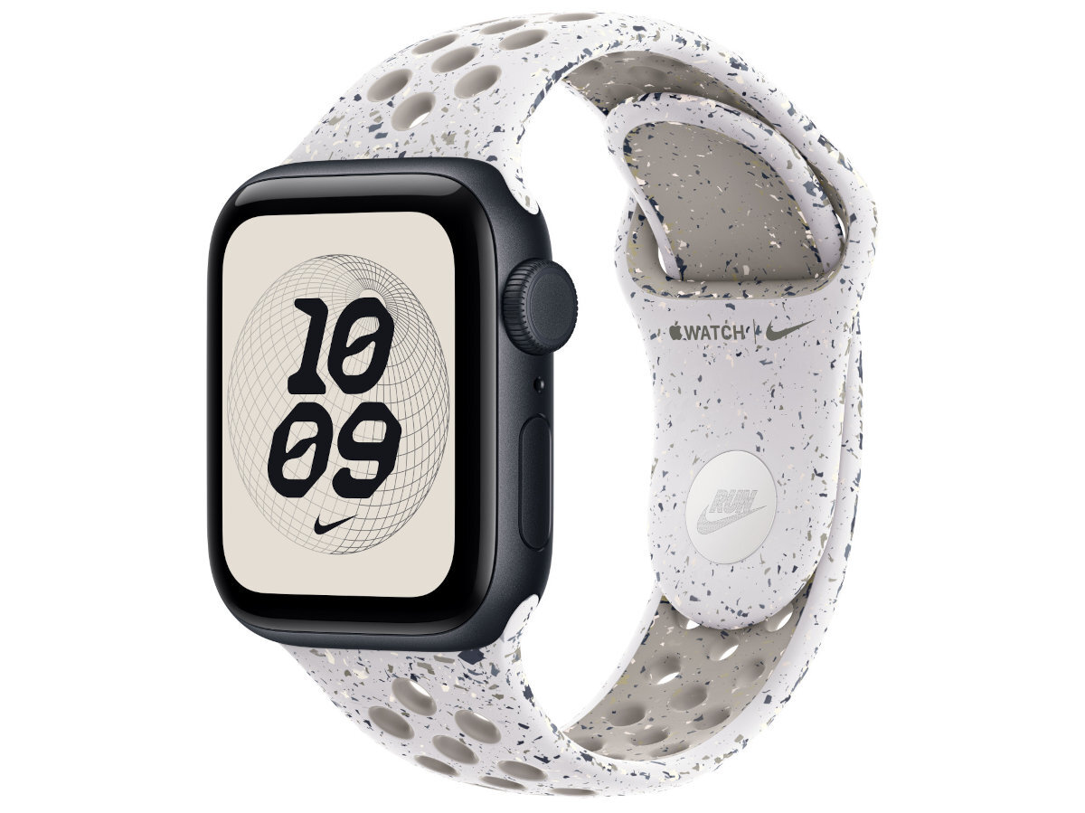 Pasek do Apple Watch Nike Sport Band - pasek na zegarku widok pod kątem