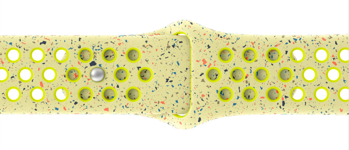 Pasek do Apple Watch Nike Sport Band Aluminiowe zapięcie Nike Run Swoosh napę i szlufkę grawerowane logo Nike Matowe wykończenie Lekka konstrukcja - zapięcie paska