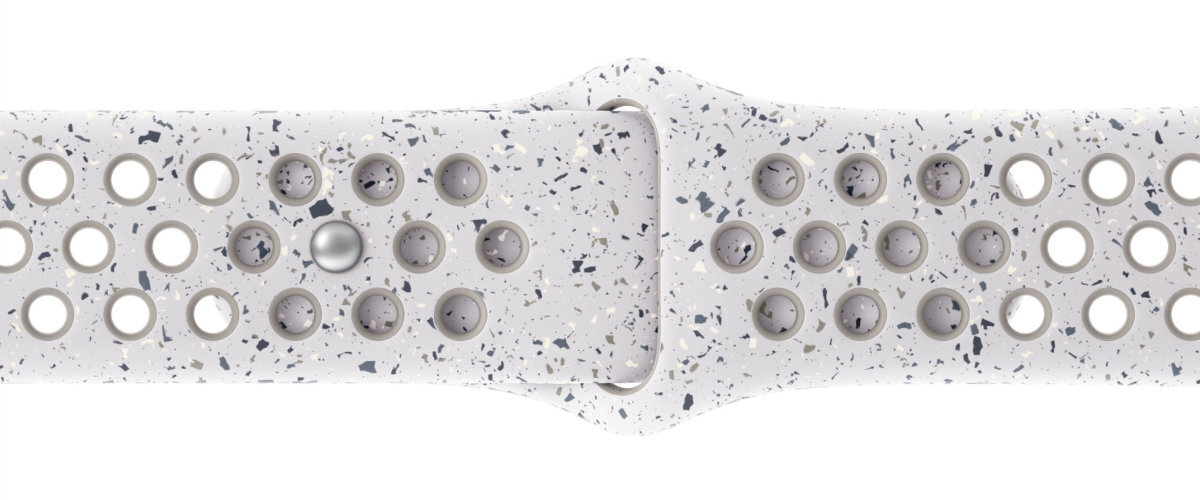 Pasek do Apple Watch Nike Sport Band Aluminiowe zapięcie Nike Run Swoosh napę i szlufkę grawerowane logo Nike Matowe wykończenie Lekka konstrukcja - zapięcie paska