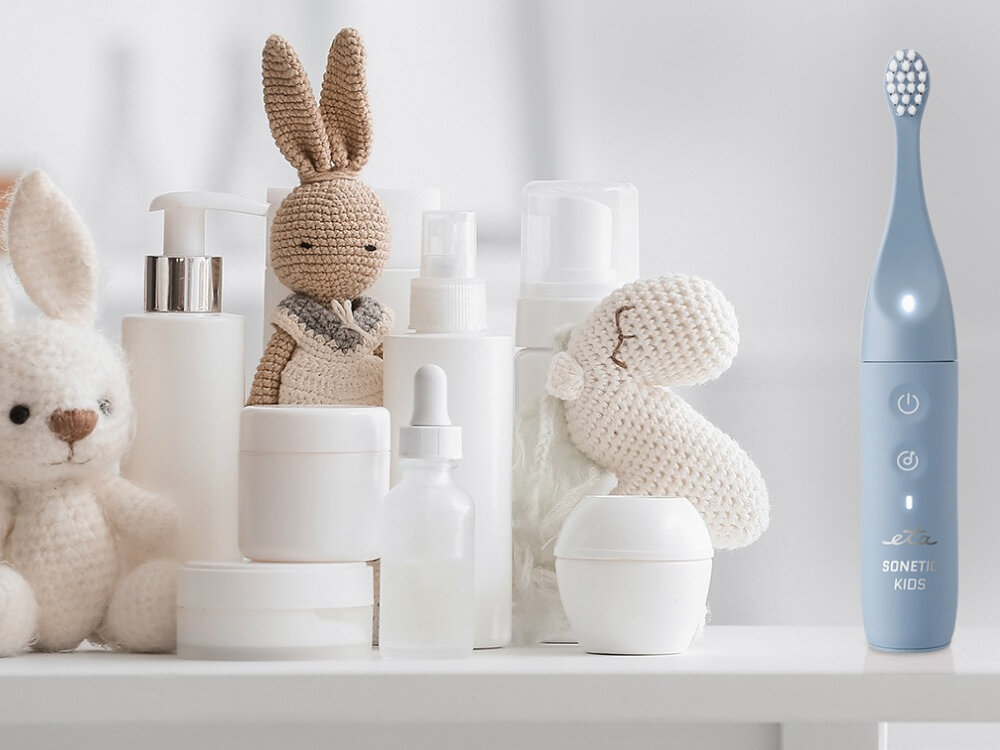 Szczoteczka soniczna ETA Sonetic Kids II 171090010 Niebieski kv początek opisu