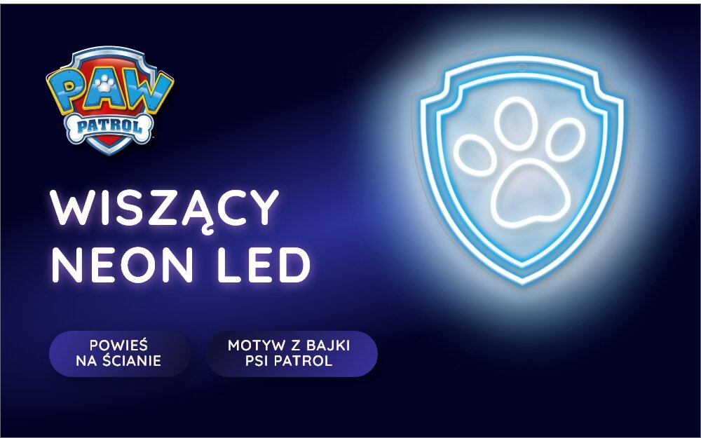 Neon LED PSI PATROL     opis