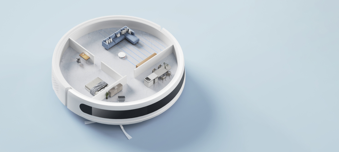 Robot sprzatajacy XIAOMI Vacuum E10 EU ladowanie czas pracy do 110 minut