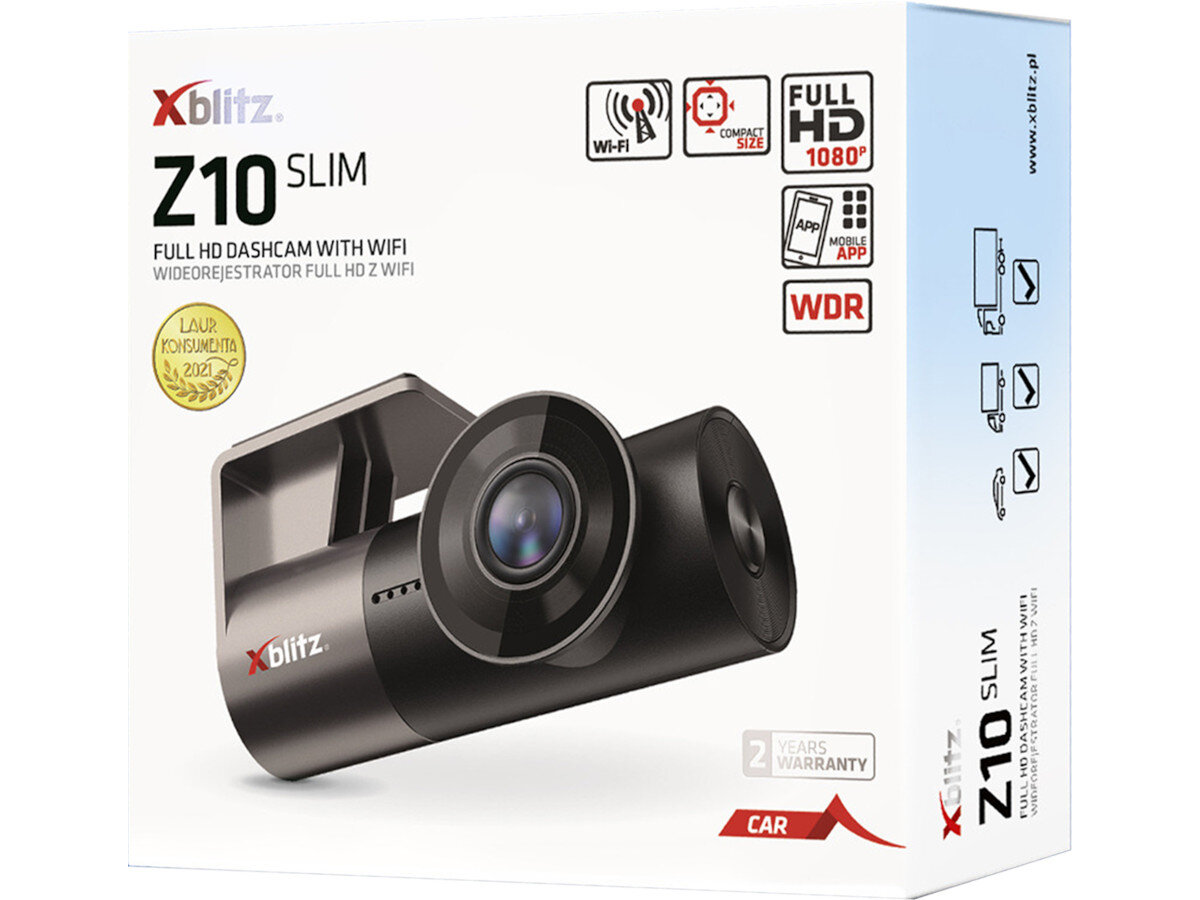 Wideorejestrator XBLITZ Z10 Slim opakowanie