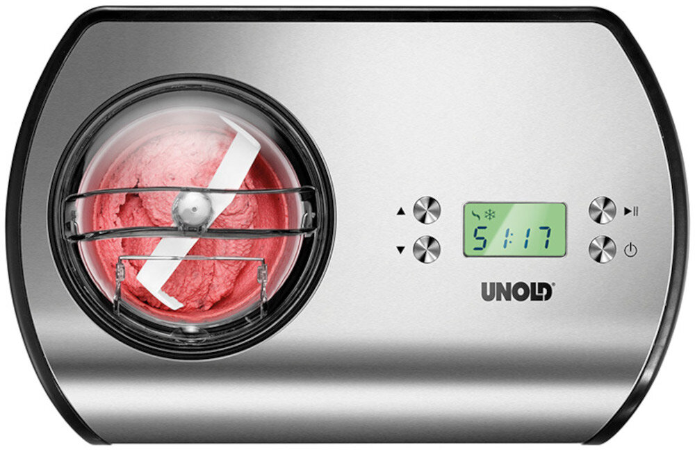 Maszynka do lodów UNOLD obsluga pojemnosc czas timer