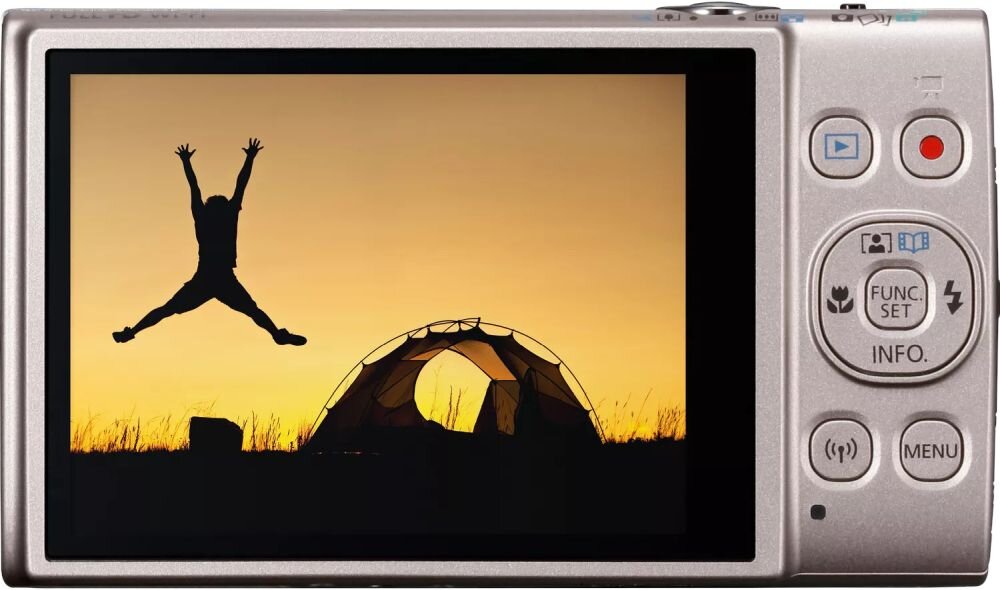 Canon IXUS 285 HS A 20,2 Mpix Full HD Wi‑Fi NFC stabilizator obrazu ekran 3 cale