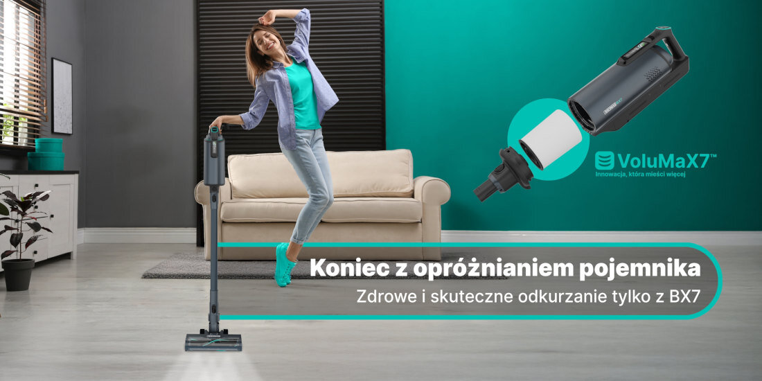 Odkurzacz THOMAS BX7 wygląd design prezentacja wizualizacja Sprzątanie z przyjemnością
