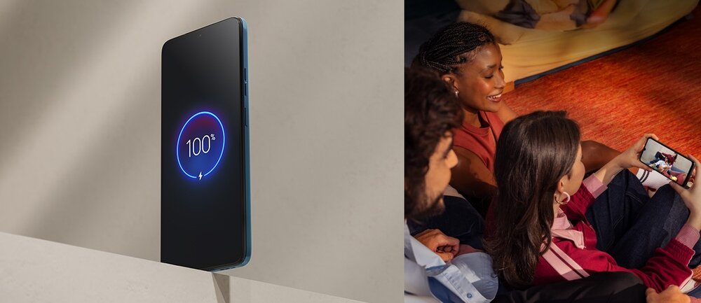 Smartfon MOTOROLA Moto G06 Power bateria 7000 mAh  Szybkie ładowanie TurboPower 18 W