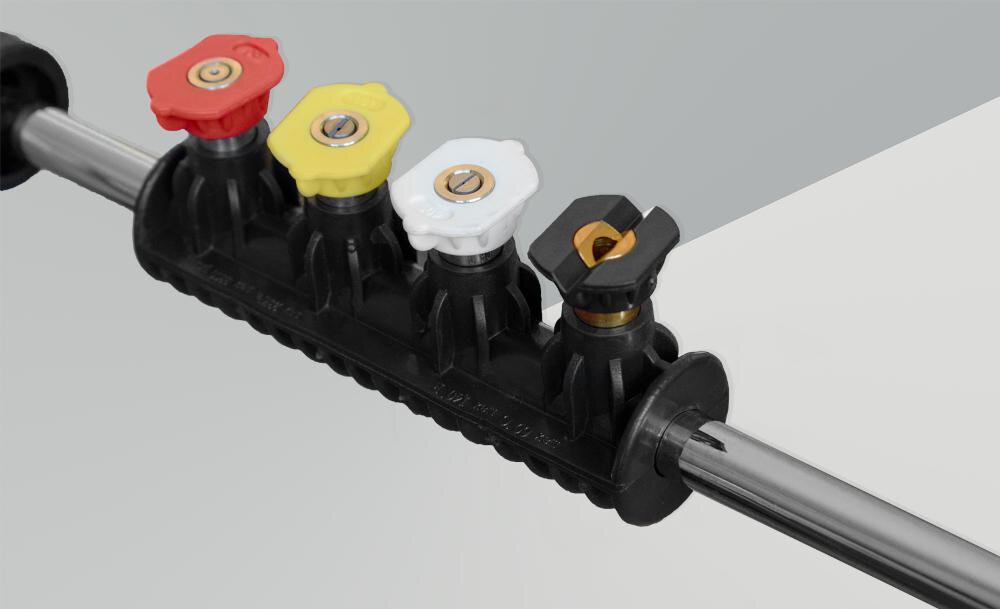 LAVOR solidna metalowa lanca dysza szybkozłączka kąt strumień