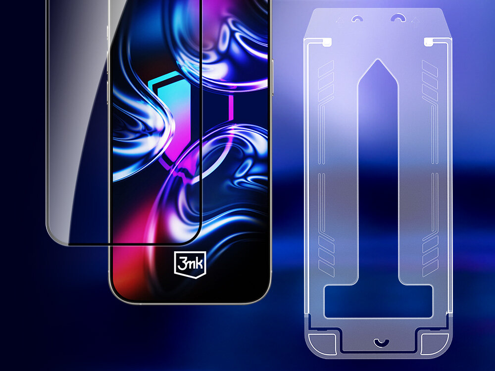 Szkło hartowane 3MK Hardglass Max, stabilność, wzmocnienie, ochrona, konstrukcja, 3mk HardGlass Max z ramką na telefonie