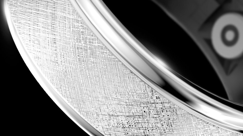 Smartring HIFUTURE Future Ring2 inteligentny pierścień z tytanu do monitorowania zdrowia i aktywności