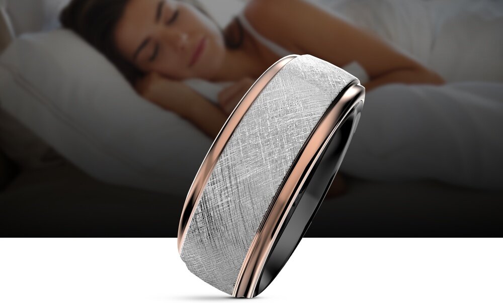 Smartring HIFUTURE Future Ring2 monitorowanie zdrowia z AI tętno stres sen aplikacja mobilna