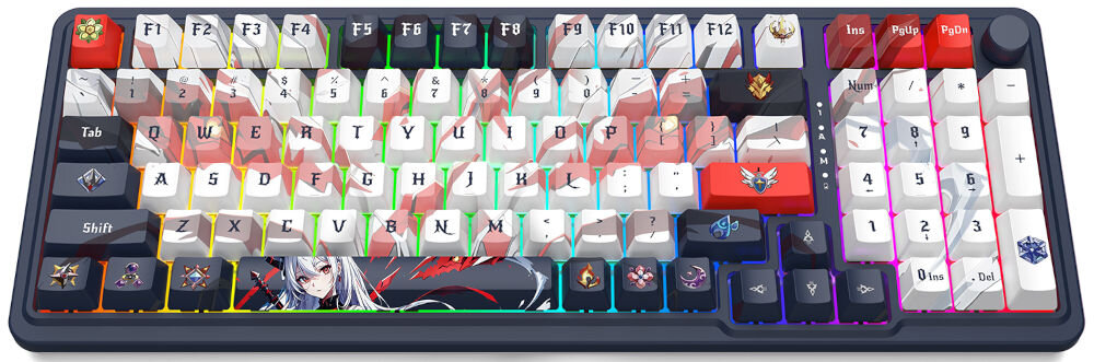 Klawiatura REDRAGON K686AK-RGB-PRO EISA
98 klawiszy, połączenie funkcjonalności standardowego układu z bardziej kompaktowymi wymiarami, wymiary ok. 190 x 430 x 60 mm,
zajmuje o ok. 20% mniej miejsca niż tradycyjne modele, wielofunkcyjne pokrętło sterujące, produkt na białym tle