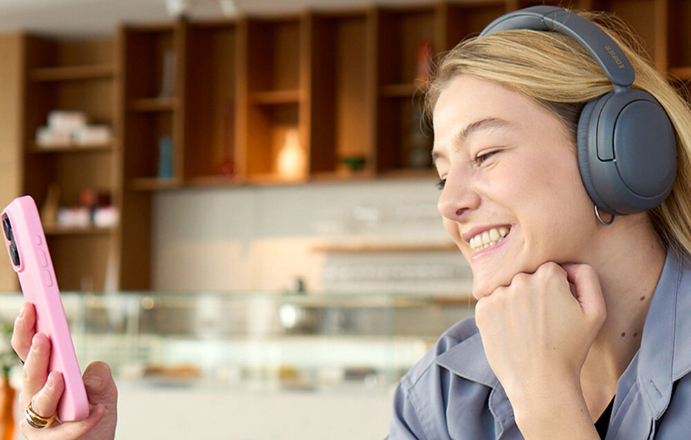 Słuchawki nauszne EDIFIER W800BT SE muzyka, dźwięk