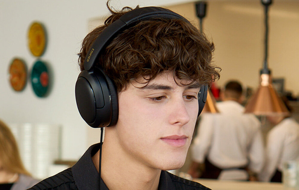 Słuchawki nauszne EDIFIER W800BT SE muzyka, dźwięk, brzmienie, kodeki, przetworniki, tytanowa membrana