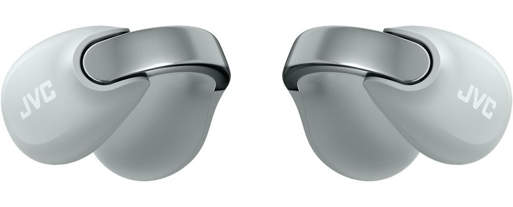 Słuchawki powietrzne JVC HA-NP1T USB-C IPX4 ładowanie odporność, słuchawki na białym tle