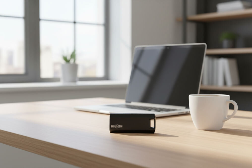 Dysk MAD DOG PSSD100K maddog Move Ridge aluminiowa obudowa wytrzymały dysk SSD test 10000 cykli USB Type-C