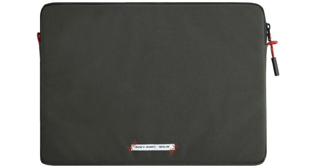 Torba na laptopa SKINARMA Fardel 14 cali Oliwkowy prezentacja etui na białym tle wodoodporna powłoka i miękkie wnętrze ochrona do 14 cali