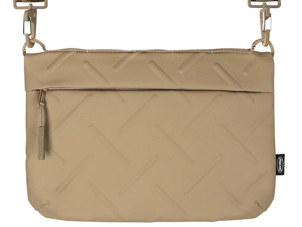 Torebka Crossbody SKINARMA Juno Khaki prezentacja torebki na białym tle składana torba z magnetycznym zapięciem praktyczność