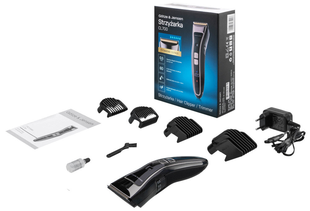 Strzyżarka GÖTZE & JENSEN CL700 GŁOWICE