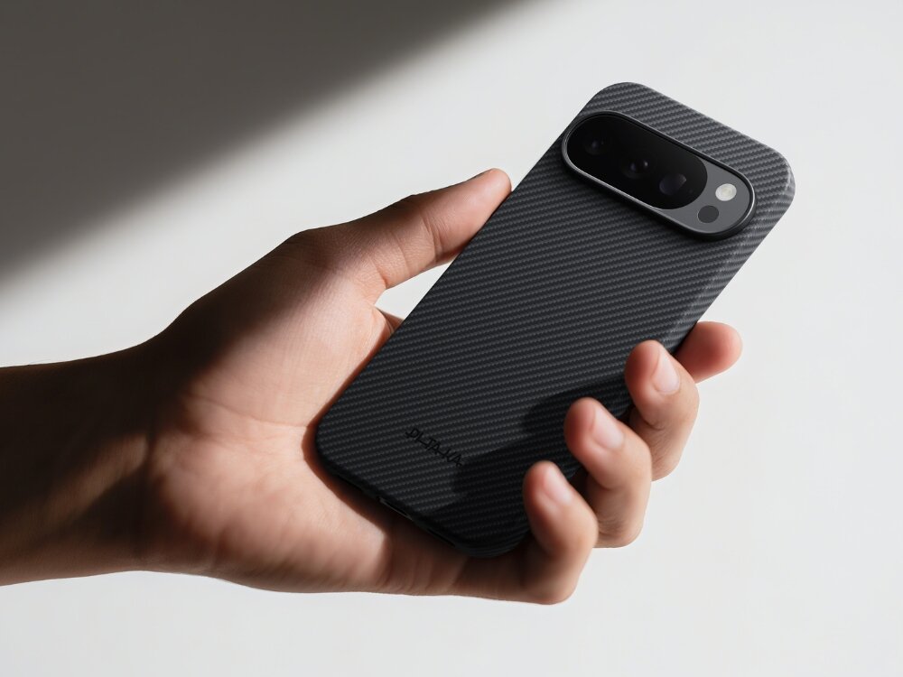 Etui PITAKA Ultra-Slim MagSafe - etui na telefonie na jasnym tle