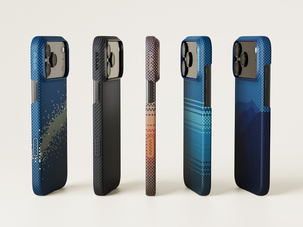 Etui PITAKA Ultra-Slim MagSafe - etui na telefonie na jasnym tle