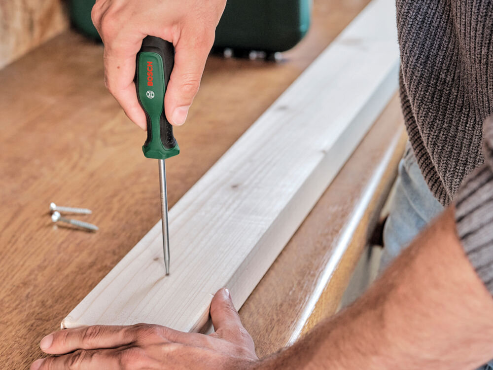 Zestaw narzędzi BOSCH 1600A0275J (25 elementów) zestaw narzędzi ręcznych ergonomiczne uchwyty, komfort pracy