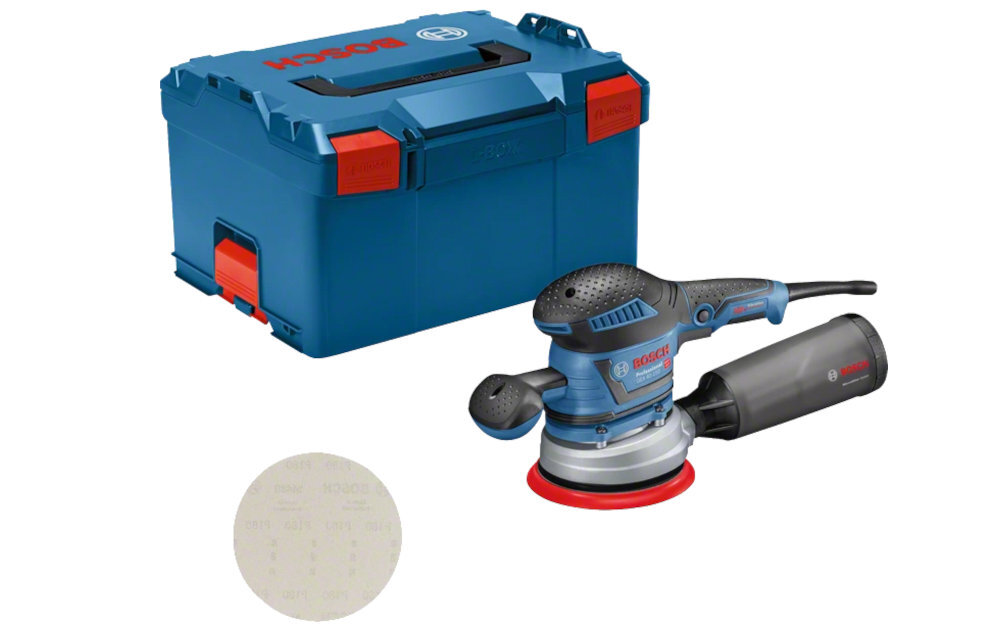 SZLIFIERKA MIMOŚRODOWA BOSCH GEX 40-150 odsysanie pylu