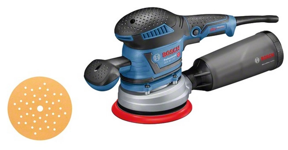 SZLIFIERKA MIMOŚRODOWA BOSCH GEX 40-150 regulacja pracy
