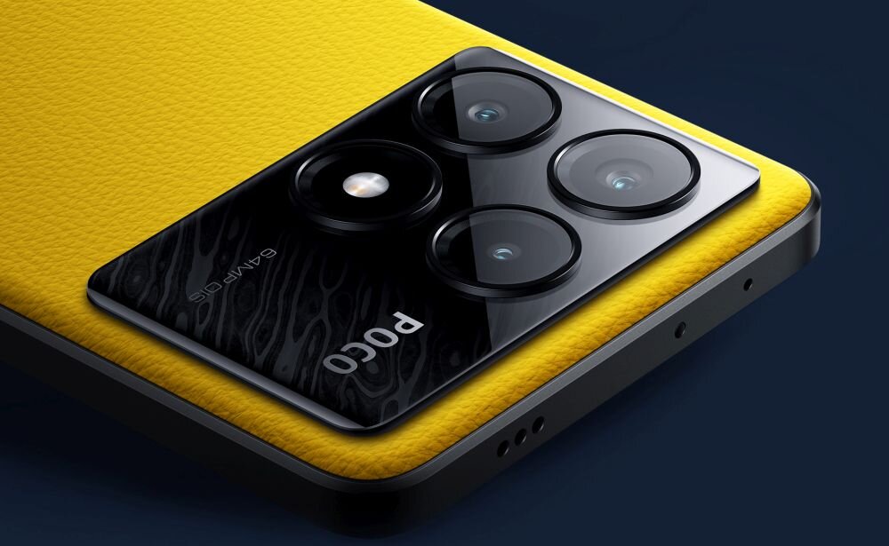 Smartfon XIAOMI Poco X6 Pro ekran bateria aparat procesor ram pamięć pojemność rozdzielczość zdjęcia filmy opis dane cechy blokady system łączność wifi bluetooth obudowa szkło odporność porty muzyka transfer sieć przekątna matryca waga czujniki oled amoled ips