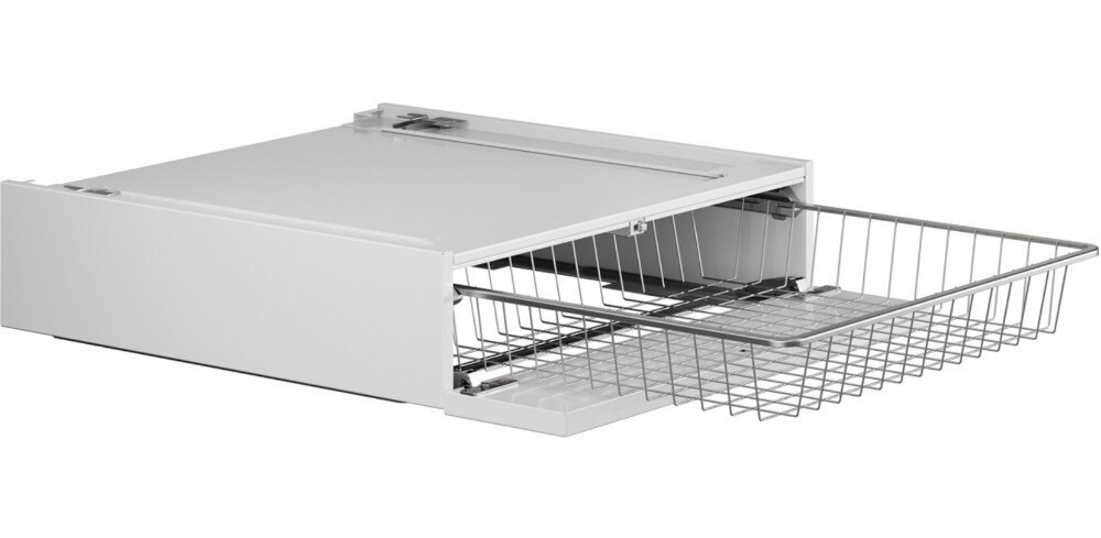 ŁĄCZNIK ASKO HB150W pachshot zdjęcie produktowe front szary metaliczny wysunięty kosz