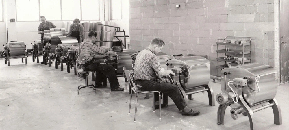 SUSZARKA ASKO T509HRT szara fotografia początki produkcji historia powstanie marki