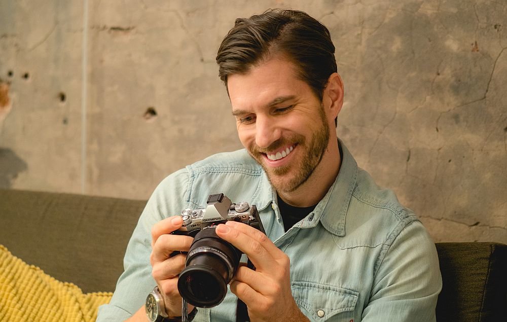 aparat olympus OM-D E-M5 Mark II ekran wizjer