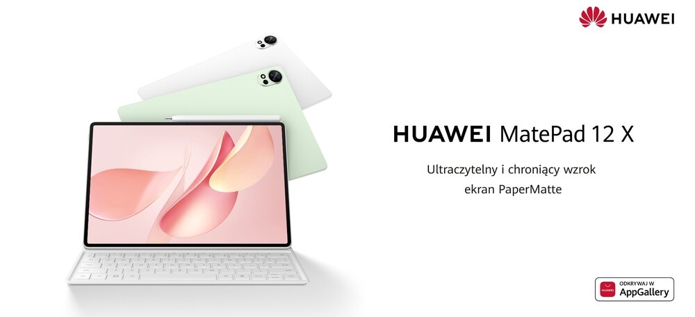 Tablet HUAWEI MatePad 12 X 2025 uniwersalne zastosowanie mobilność praca nauka twórczość