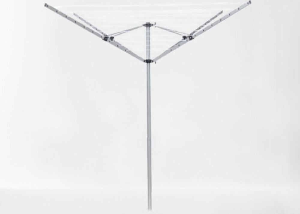 Suszarka ogrodowa PATIO 48219 50 wysokość wykonanie linki składanie rozkładanie stabilna